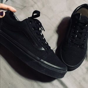 Black Vans